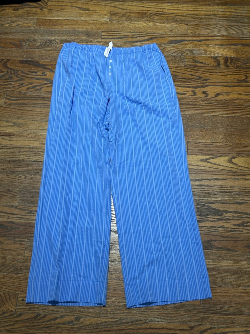 Blue Pinstripe Lounge Pants